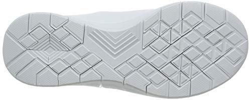 Skechers Synergy 2.0-Heavy Metal, Zapatillas Mujer, Multicolor (WTRG White Leather/Silver Trim), 38 EU