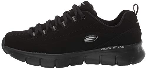 Skechers Synergy 3.0, Zapatillas Mujer, Negro, 37 EU