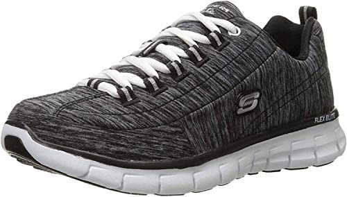 Skechers Synergy, Zapatillas de Deporte Mujer, Negro (BBK), 36.5 EU