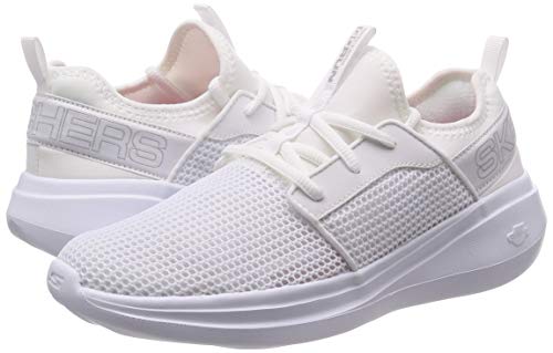 Skechers Tenis Go Run Fast-15103 para mujer, blanco (Blanco), 37.5 EU