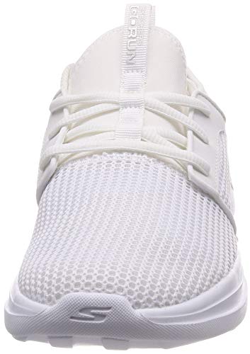 Skechers Tenis Go Run Fast-15103 para mujer, blanco (Blanco), 37.5 EU