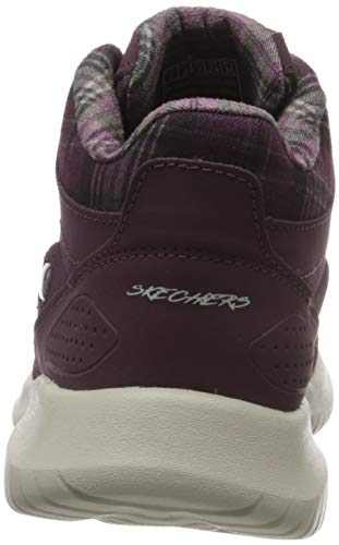 Skechers Ultra Flex 12918-burg, Mujer, Rojo (Burgundy 12918/Burg), 39 EU