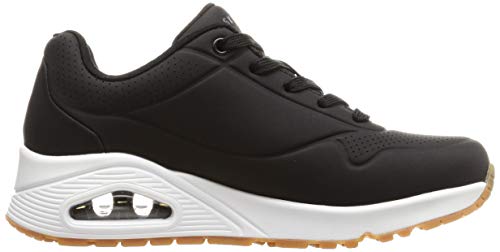 Skechers Uno- Stand On Air, Zapatillas Mujer, Negro (BLK Black Durabuck), 38 EU