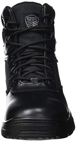 Skechers WASCANA BENEN, Bota Industrial Hombre, Black, 41 EU