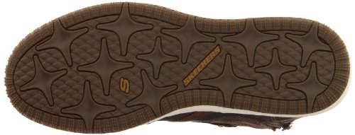 Skechers Wezen Luray 63412 BLK - Botas de cuero para hombre, Marrón, EU 39