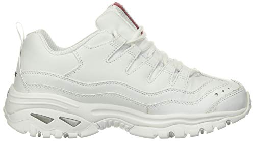 Skechers - Women's Energy - Timeless Vision - Zapatillas para mujer, blanco (Blanco), 37 EU