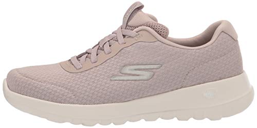 Skechers Women's GO Walk Joy-Ecstatic Sneaker, Taupe, 10