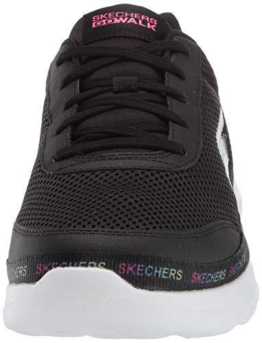 Skechers Women's GO Walk Joy-Magnetic Sneaker, Black/Multi, 10 Medium US