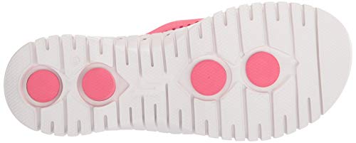 Skechers Women's Go Walk Smart Sandal, Coral Synthetic, 8 Medium US
