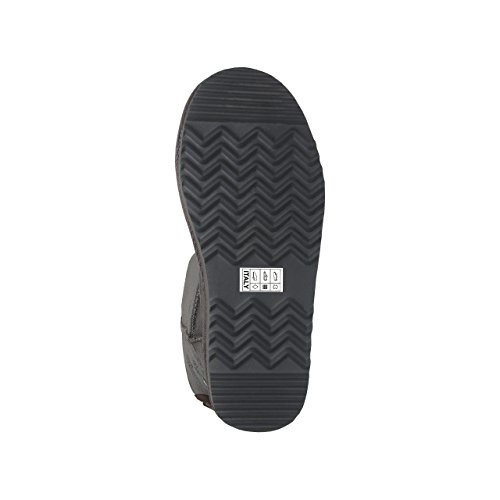 SKUTARI® Cuero Double Bow Botas, Botas de Cuero para Mujer con un Acogedor Forro de Piel sintética, Suela Antideslizante y Acolchada - Made IN Italy