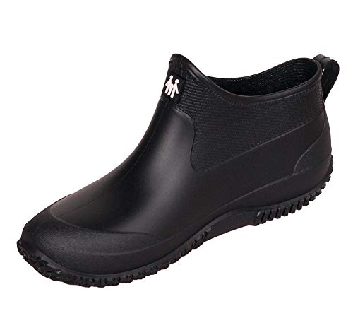 SMajong Zapatos de Jardin para Mujer Hombres Zapatos de Lluvia