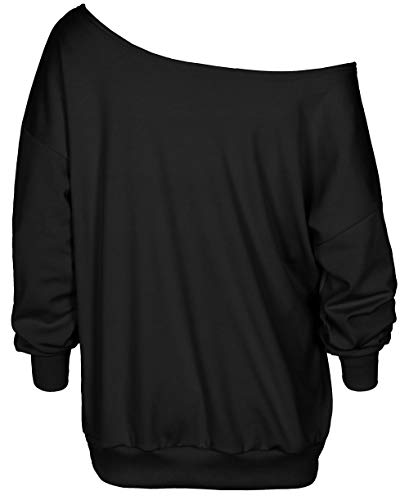 Smile Fish - Sudadera para mujer, diseño de esqueleto y calabaza Negro M