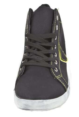 Sneaker Mujer, Zapatilla de Deporte para Mujer, Color Negro, EU 37