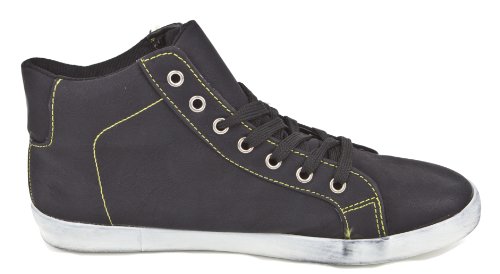 Sneaker Mujer, Zapatilla de Deporte para Mujer, Color Negro, EU 37