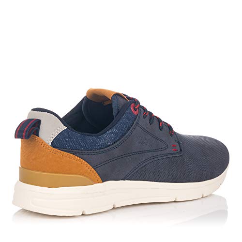 Sneakers Azul Marino Mustang Jousef - Talla: 41 genero: Hombre