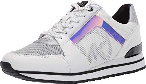 Sneakers Mujeres MICHAEL KORS 43R0BIFS1L Billie Cuero Tejido Blanco