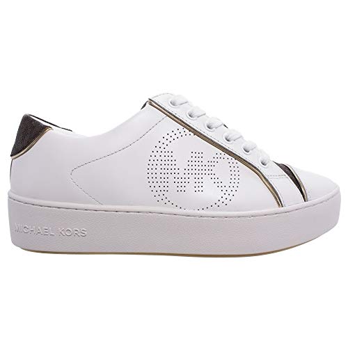 Sneakers Mujeres MICHAEL KORS 43T0KBFS1L Kirby Op Wht Cuero Blanco