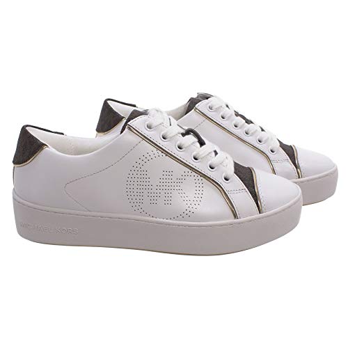 Sneakers Mujeres MICHAEL KORS 43T0KBFS1L Kirby Op Wht Cuero Blanco