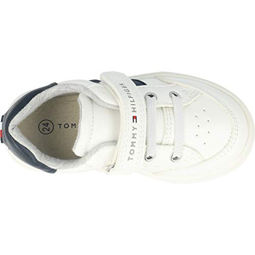 Sneakers TOMMY HILFIGER con Bandiera Laterale Bianco 23