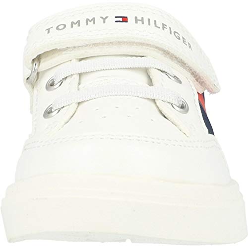 Sneakers TOMMY HILFIGER con Bandiera Laterale Bianco 23