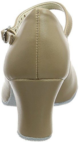 So Danca Ch792 Zapatillas de Baila Moderno y Jazz Mujer, Beige (Tan), 38 EU (5 UK)