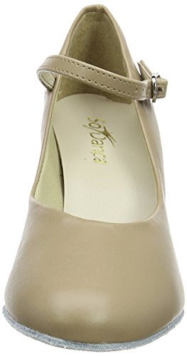 So Danca Ch792 Zapatillas de Baila Moderno y Jazz Mujer, Beige (Tan), 38 EU (5 UK)