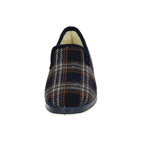SOCA 0590 Alpargatas DE Lana Hombre Zapatillas CASA Azul 43