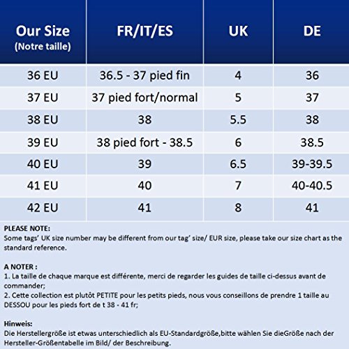 Socofy Sandalias de Mujer, Zapatos Merceditas para Mujer de cuña de Flores Coloridas Zapatos de Cuero de la Vendimia Plataforma Slip-On Sandal Danza de Ballet Mocasines Casuales Oxford Zapatos
