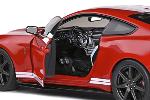 Solido Ford Mustang Shelby GT500 2020 - Modelo de Coche a Escala 1:18, Color Rojo