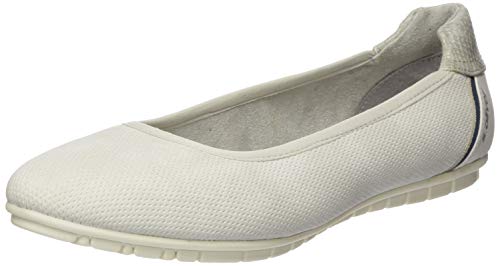 s.Oliver 5-5-22119-24, Bailarinas Mujer, Azul (Cloud 807), 38 EU