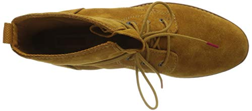 s.Oliver 5-5-25201-35 605, Botas Cortas al Tobillo Mujer, Mostaza, 42 EU