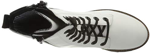 s.Oliver 5-5-25223-25, Botas Cortas al Tobillo Mujer, Blanco, 41 EU