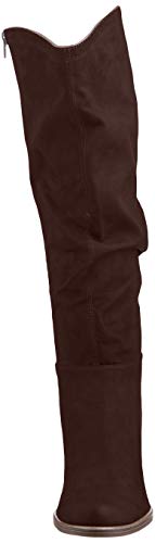 s.Oliver 5-5-25505-25, Botas a la Altura de Rodilla Mujer, Dark Brown, 38 EU