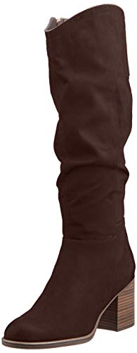 s.Oliver 5-5-25505-25, Botas a la Altura de Rodilla Mujer, Dark Brown, 38 EU