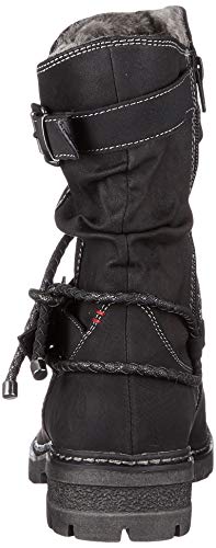 s.Oliver 5-5-26417-25, Botas para Nieve Mujer, Black, 40 EU