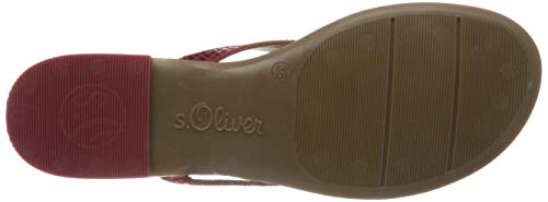 s.Oliver 5-5-27109-34, Zuecos Mujer, Rojo (Red 500), 42 EU