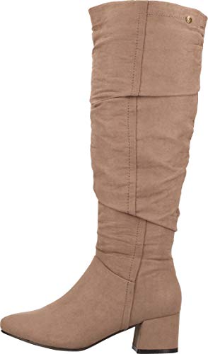 s.Oliver Mujer Botas 25510-23, señora Botas clásicas, Botas de Mango Largo,tacón Alto,Sexy,Femenino,Pepper,37 EU / 4.5 UK