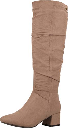 s.Oliver Mujer Botas 25510-23, señora Botas clásicas, Botas de Mango Largo,tacón Alto,Sexy,Femenino,Pepper,37 EU / 4.5 UK