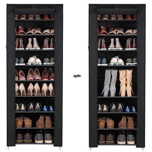 SONGMICS Organizador de Tela de Zapatos