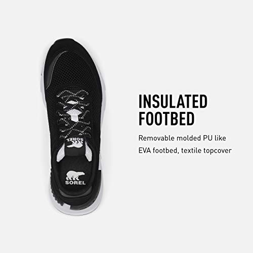 Sorel 1896941, Sneaker Mujer, Negro, 38 EU