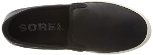Sorel Campsneak Slip On, Zapatillas sin Cordones Mujer, Negro (Black 010), 37 EU