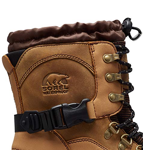 Sorel Conquest, Botas de Invierno Hombre, Marrón (Bark), 43.5 EU