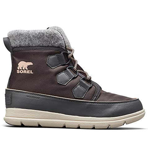Sorel Explorer Carnival, Botas Mujer, Gris (Dark Slate 026), 41 EU