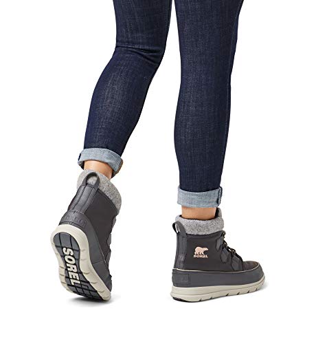 Sorel Explorer Carnival, Botas Mujer, Gris (Dark Slate 026), 41 EU