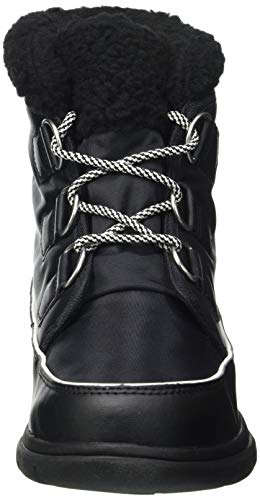 Sorel Explorer Carnival, Botas para Nieve Mujer, Negro (Black, Sea Salt), 38 EU