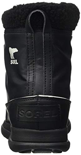 Sorel Explorer Carnival, Botas para Nieve Mujer, Negro (Black, Sea Salt), 39.5 EU