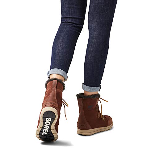 Sorel Explorer Joan, Botas Mujer, Granate (Burro 282), 37 EU