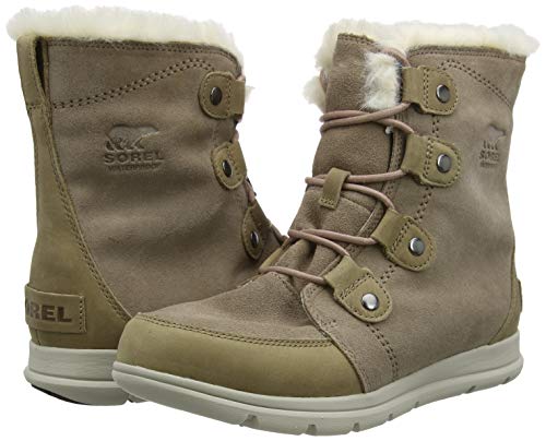 Sorel Explorer Joan, Botas para Nieve Mujer, Marrón (Ash Brown), 39 EU