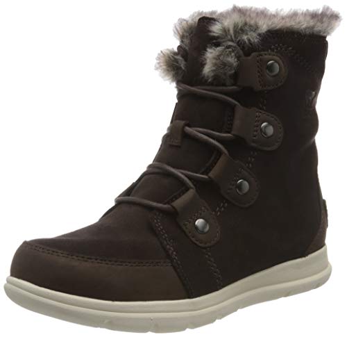 Sorel Explorer Joan, Botas para Nieve Mujer, Marrón (Blackened Brown), 41 EU