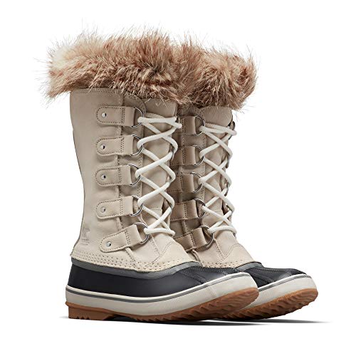 Sorel Joan of Arctic, Botas de Invierno Mujer, Beige (Dark Stone/Sea Salt 278), 37 EU